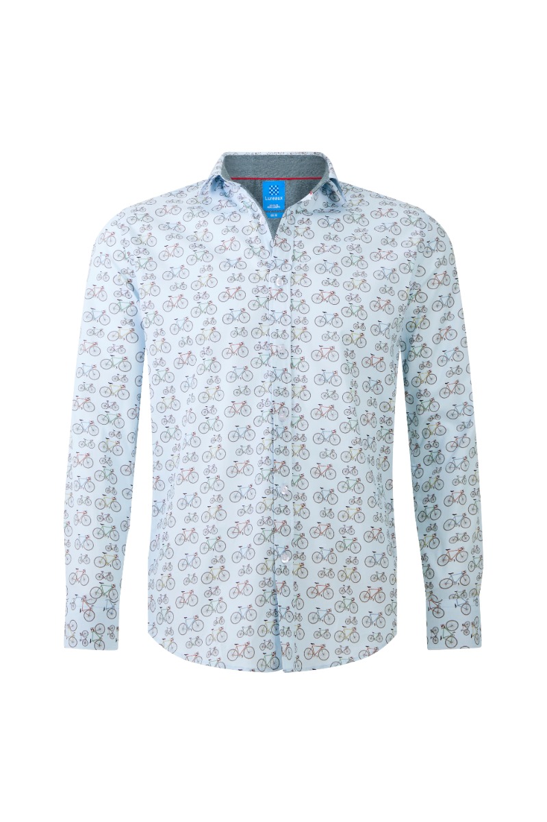 Cyclie Overhemd-XXL - Lureaux - Kleurrijke Print Overhemden