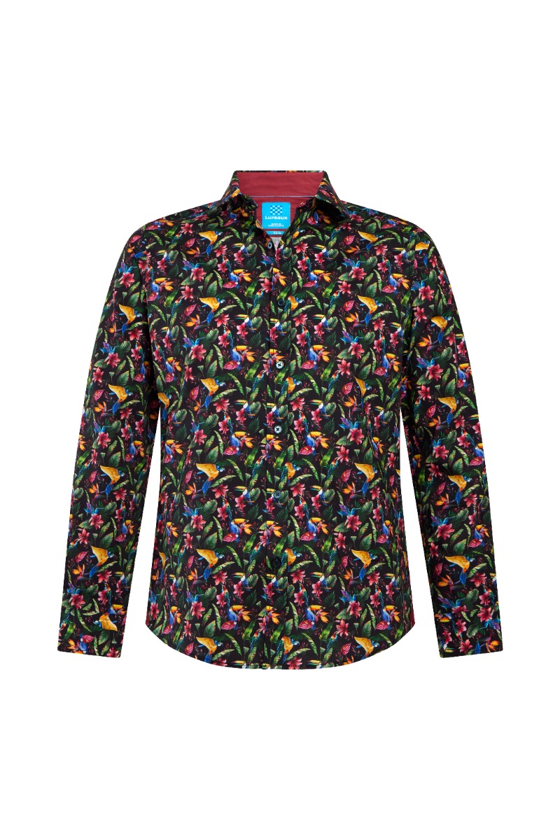 Birdy Overhemd XL - Lureaux - Handgemaakte Nette Schoenen Voor Heren