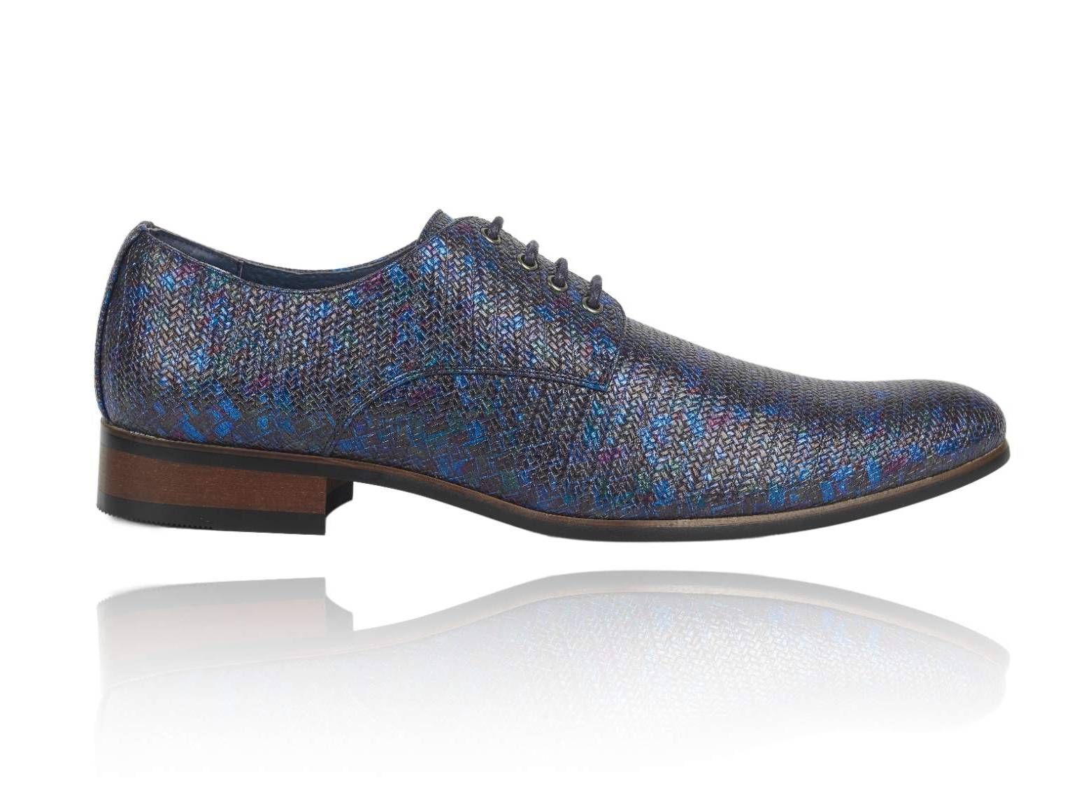 Blue Spectrum Lureaux - Handgemaakte Nette Schoenen Voor Heren