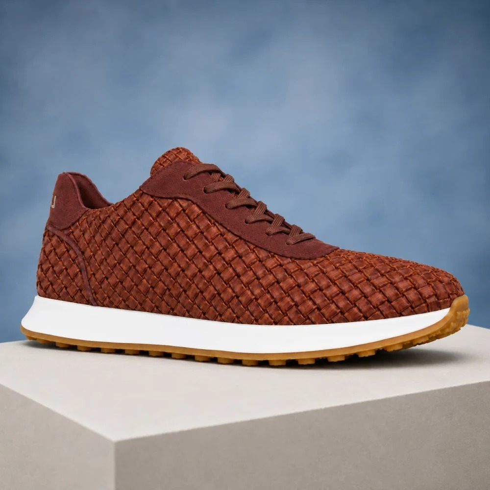 Cognac Artisan Runners - MADE-TO-ORDER Lureaux - Handgemaakte Nette Schoenen Voor Heren