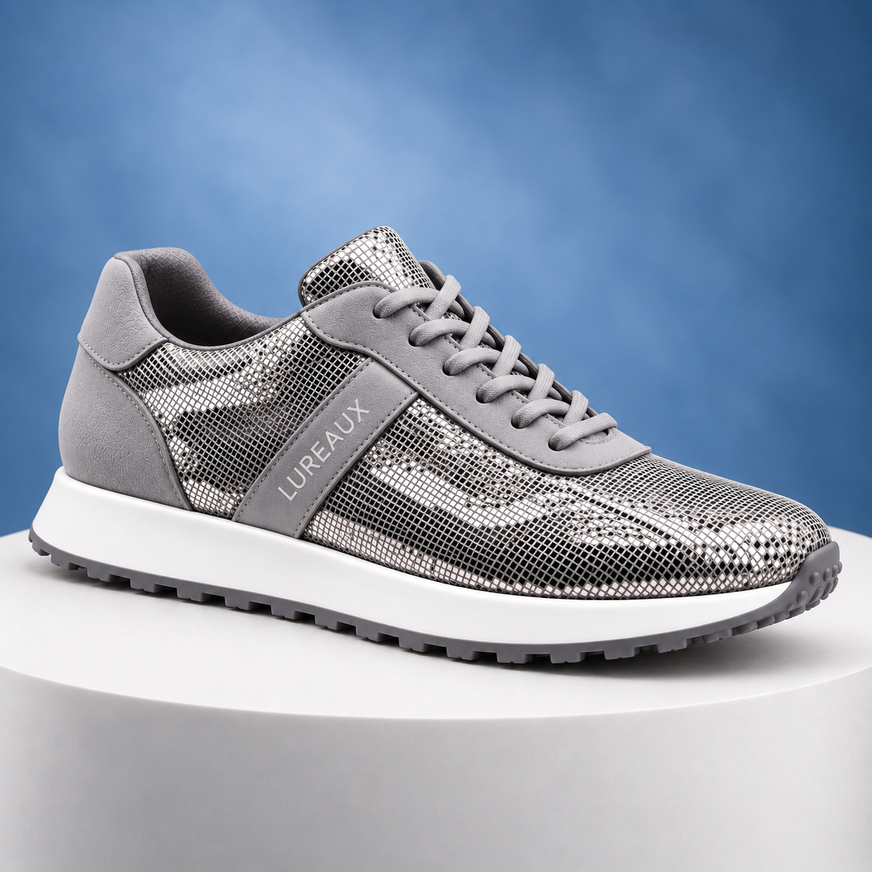 Disco Silver Runners - MADE-TO-ORDER Lureaux - Handgemaakte Nette Schoenen Voor Heren