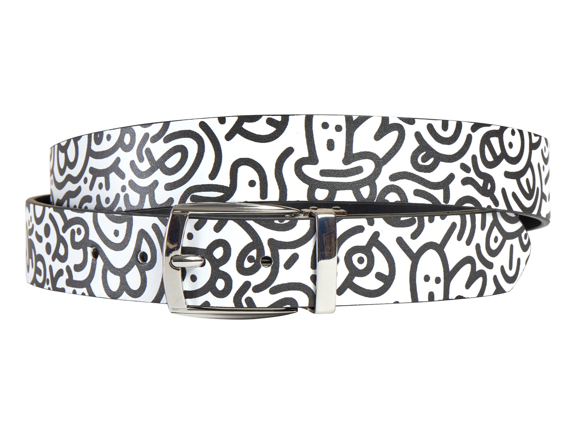 Doodle Art (Riem) - PRE-ORDER Lureaux - Nette Riemen Voor Heren