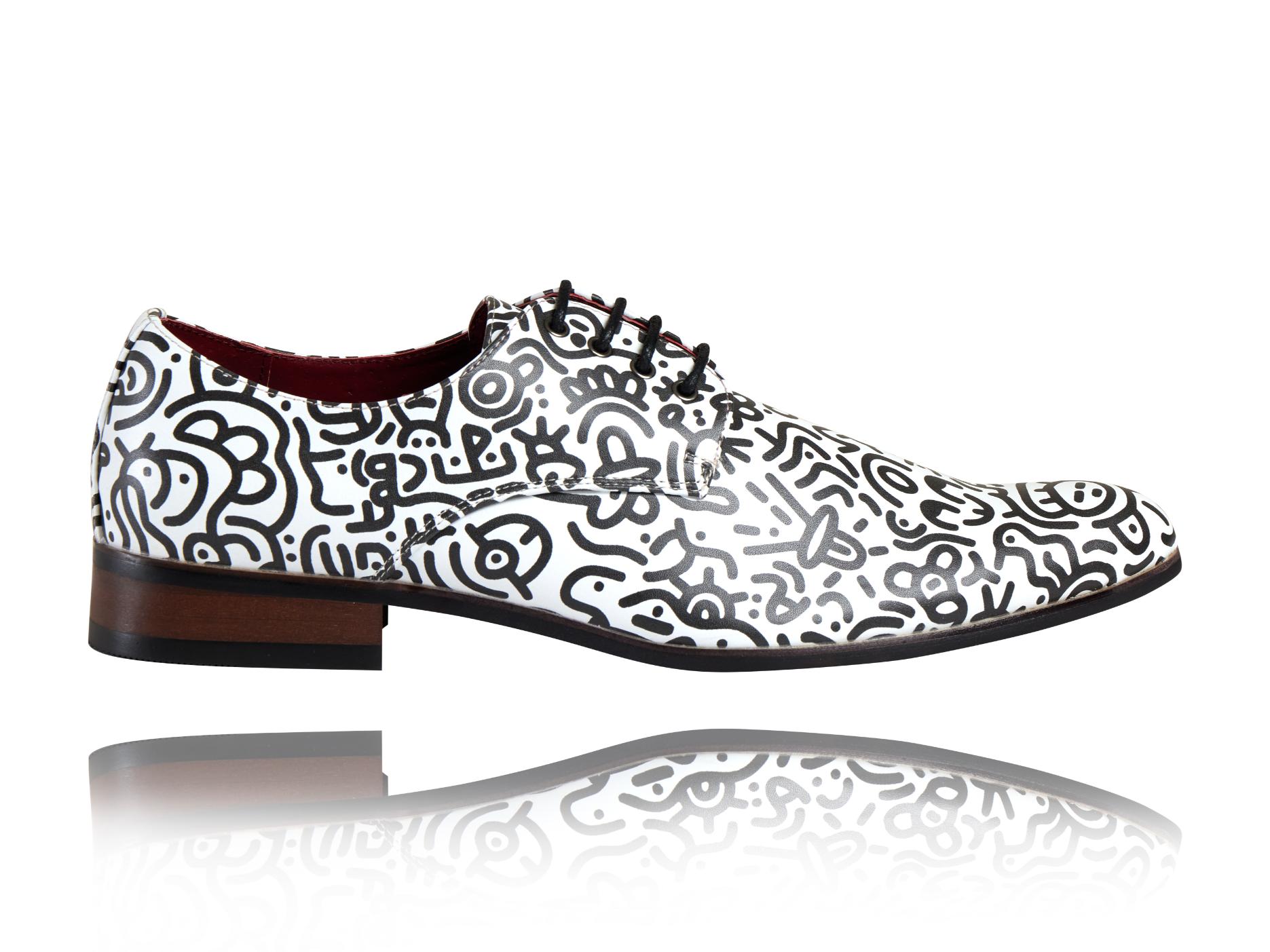 Doodle Arty Lureaux - Handgemaakte Nette Schoenen Voor Heren