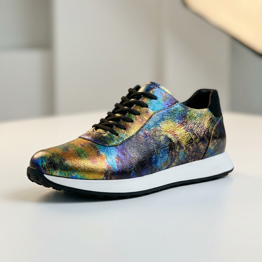 Galaxy Glow Runners Lureaux - Handgemaakte Nette Schoenen Voor Heren