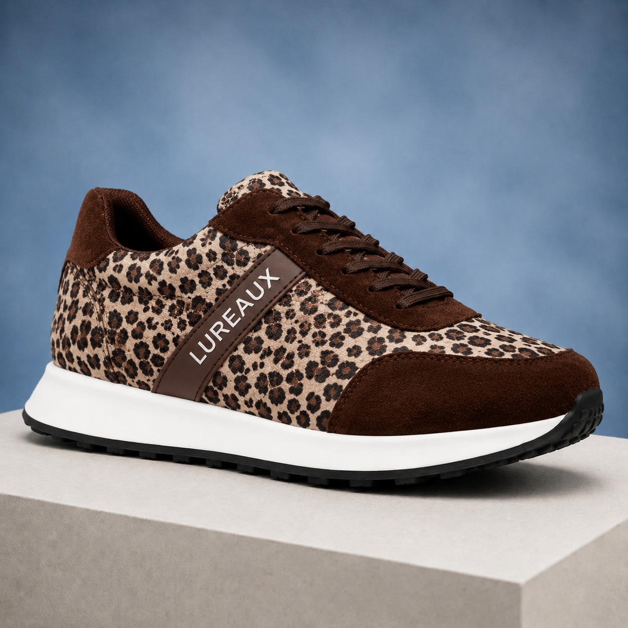 The Leopard Dandy Runners Lureaux - Handgemaakte Nette Schoenen Voor Heren