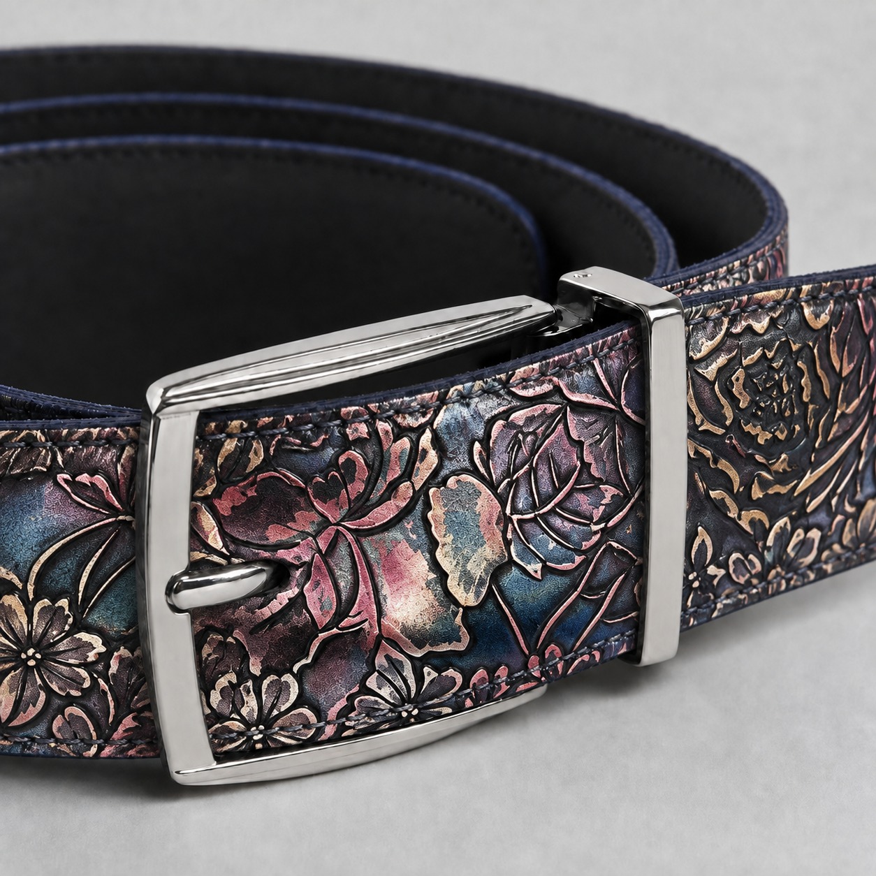 Lureaux Midnight Botanica (Riem) - MADE-TO-ORDER  - Nette Riemen Voor Heren