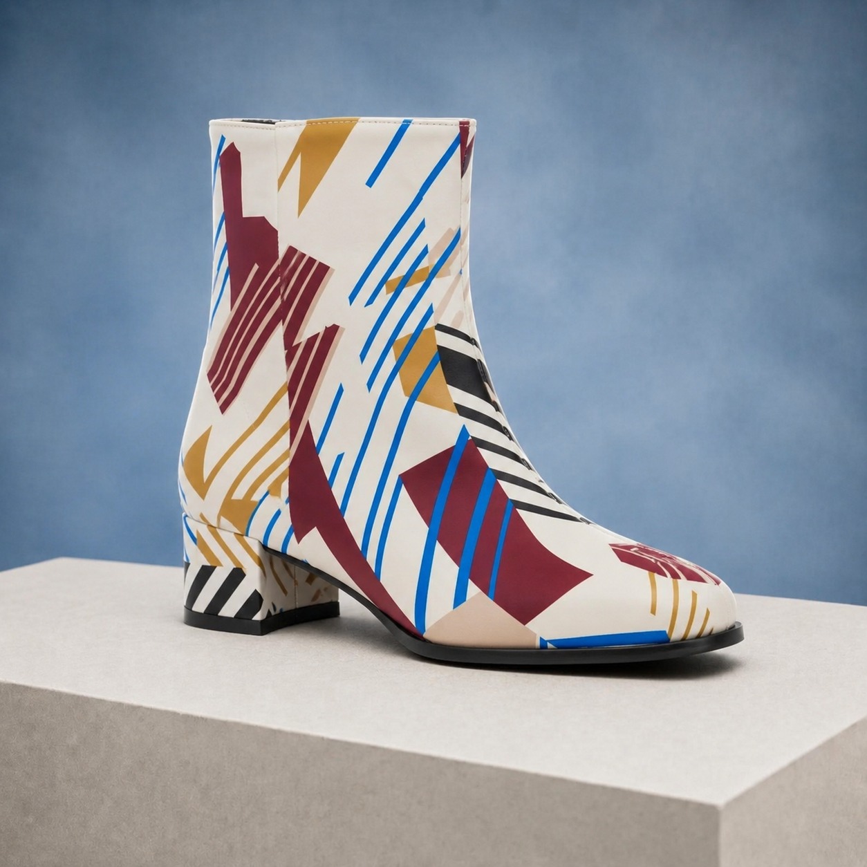 Modern Mosaic Lady Boot Lureaux - Handgemaakte Nette Schoenen Voor Heren