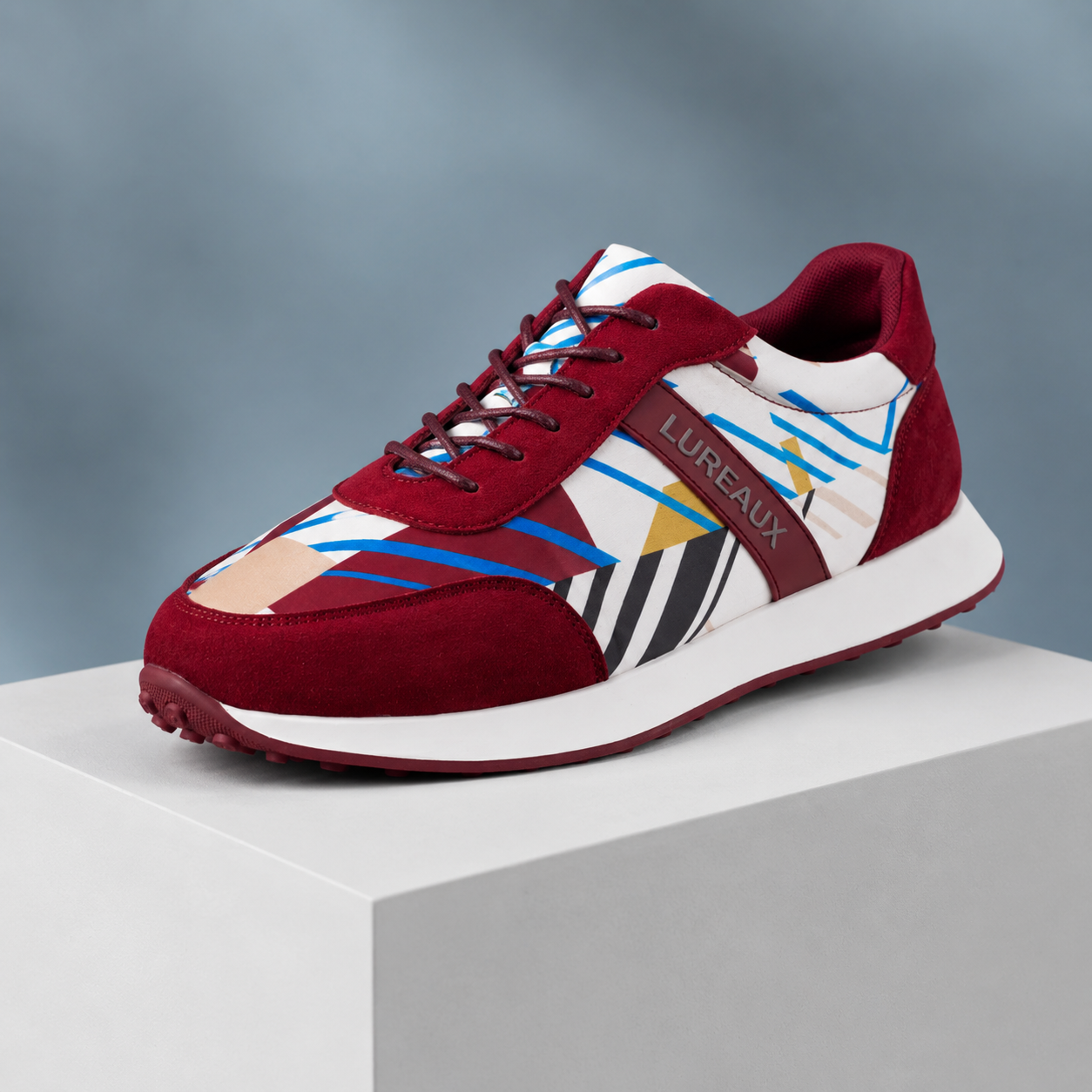 Modern Mosaic Runner Lureaux - Handgemaakte Nette Schoenen Voor Heren