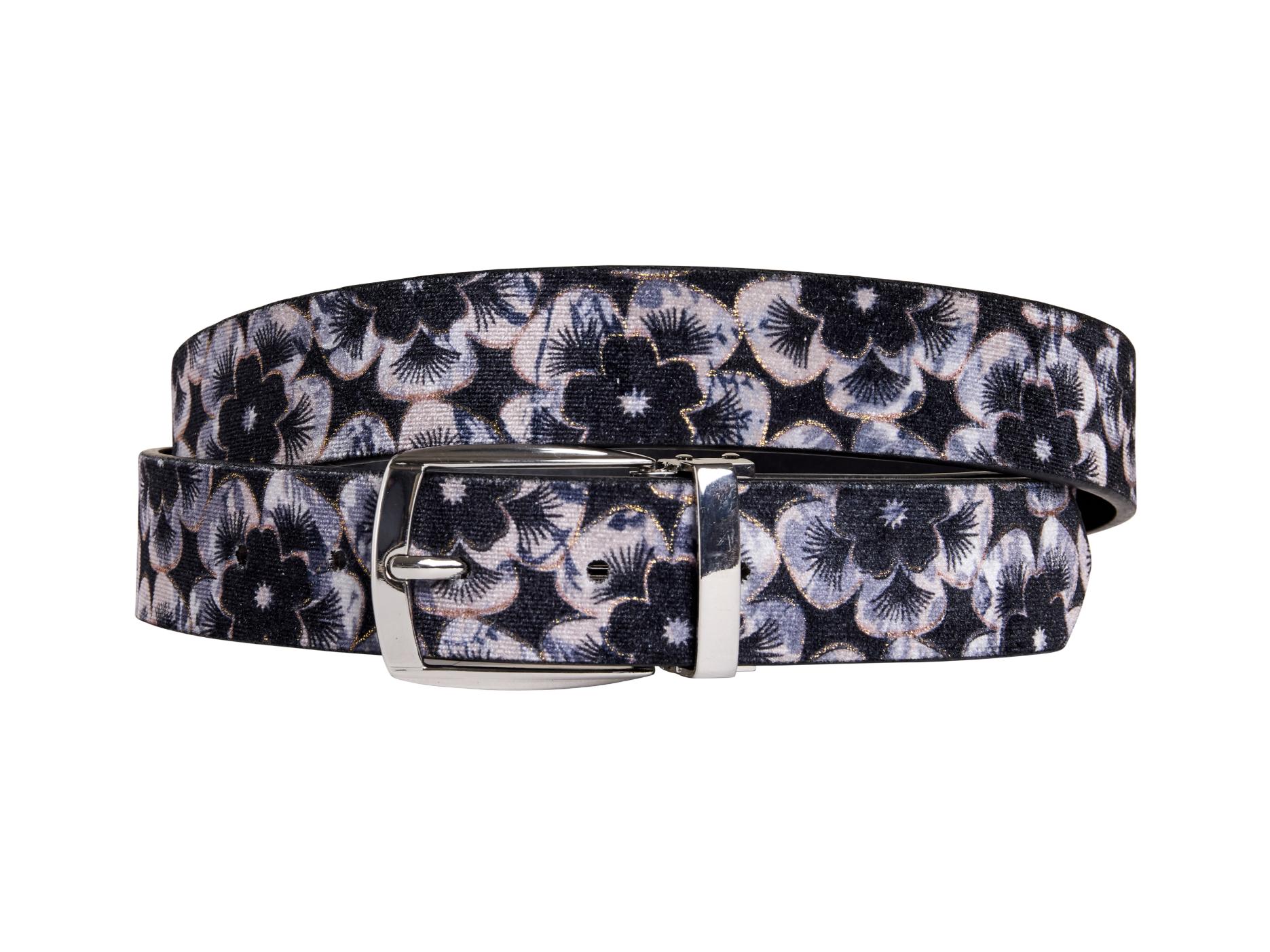 Mystic Silver Blossom (Riem) - PRE-ORDER Lureaux - Nette Riemen Voor Heren