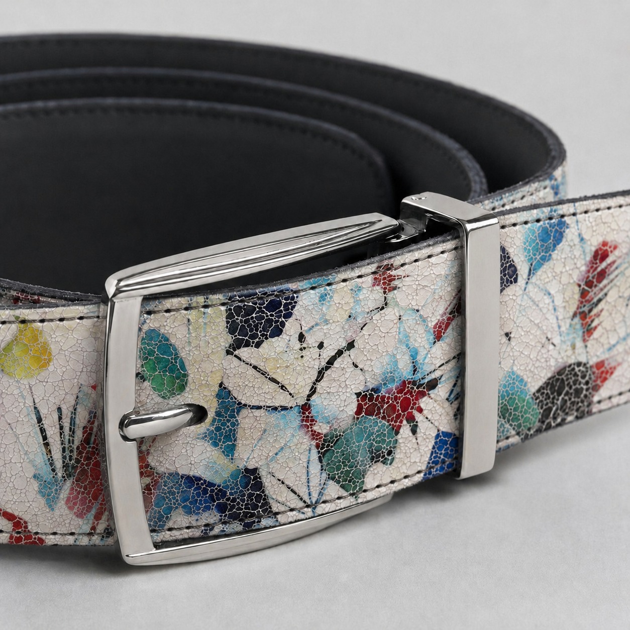 Lureaux Painted Mosaic (Riem) - MADE-TO-ORDER  - Nette Riemen Voor Heren
