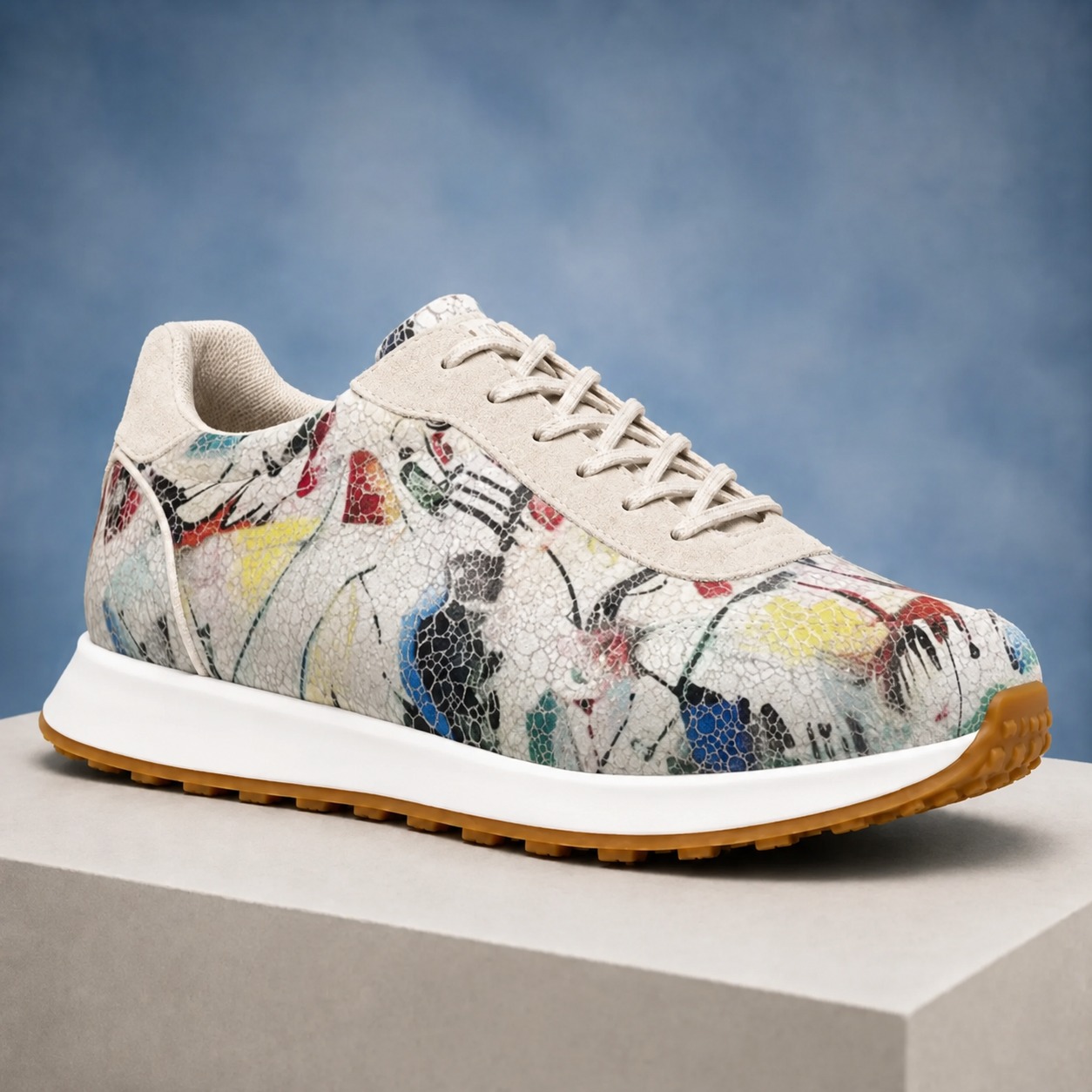Painted Mosaic Runners - MADE-TO-ORDER Lureaux - Handgemaakte Nette Schoenen Voor Heren