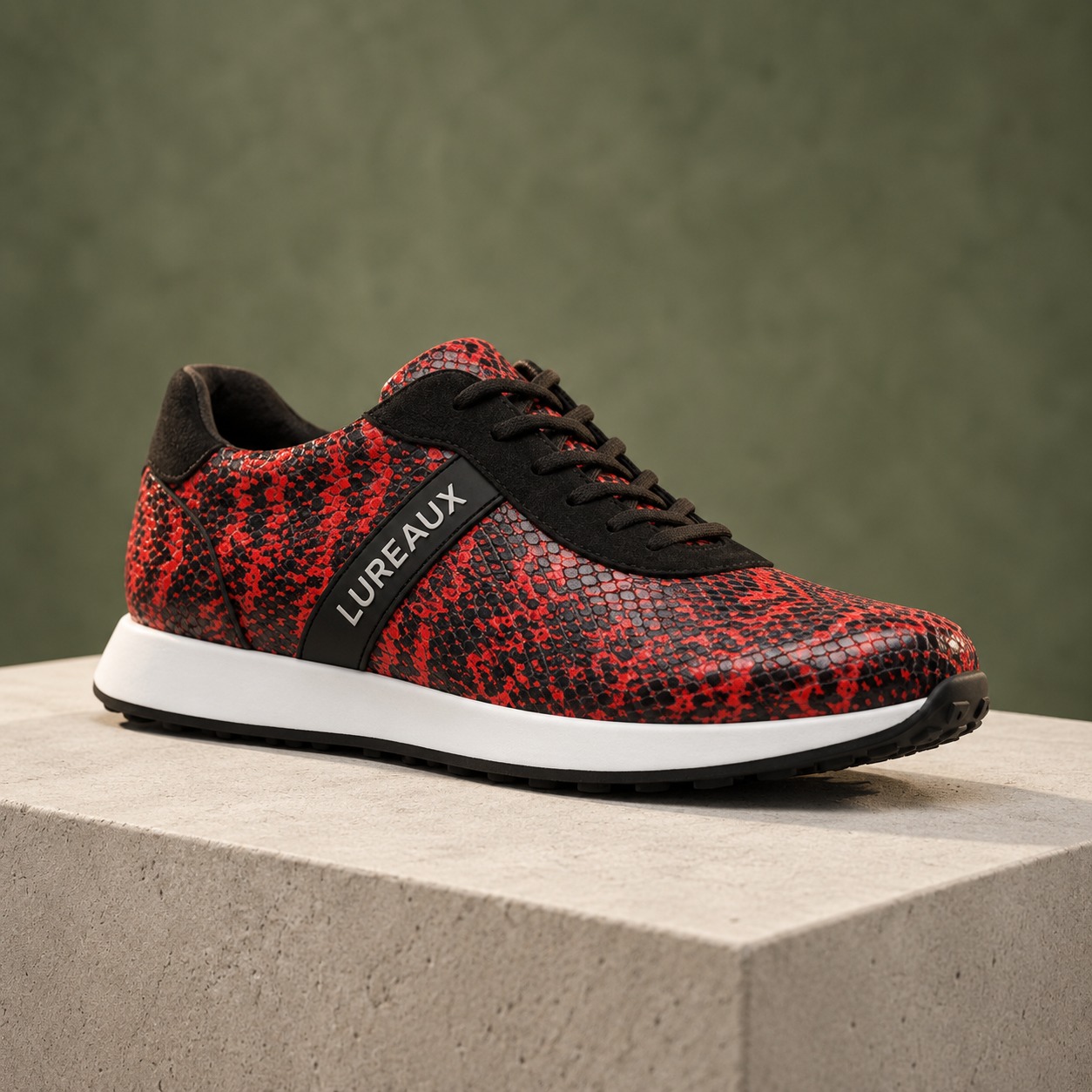Python Flame Runners Lureaux - Handgemaakte Nette Schoenen Voor Heren