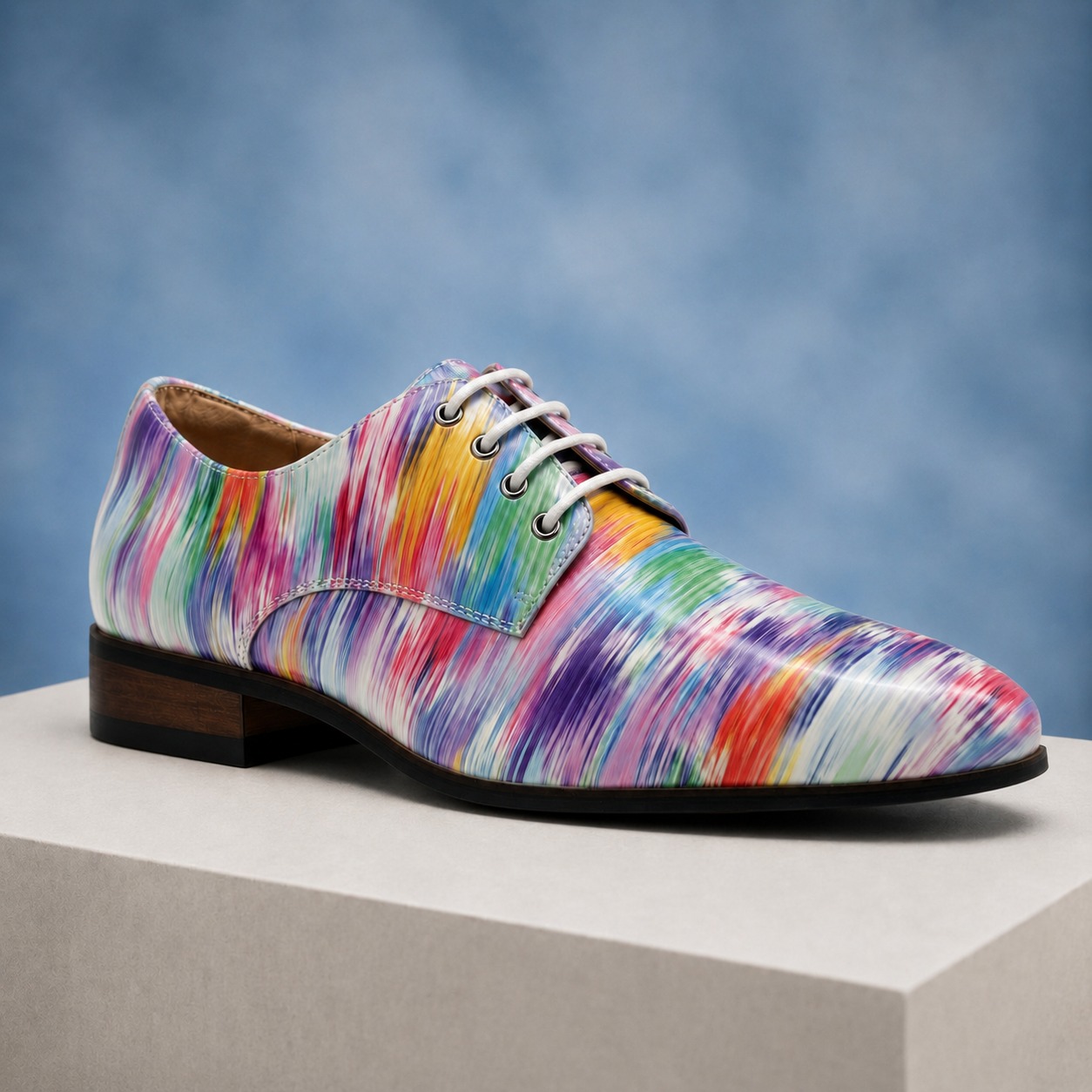 Rainbow Colora - MADE-TO-ORDER Lureaux - Handgemaakte Nette Schoenen Voor Heren