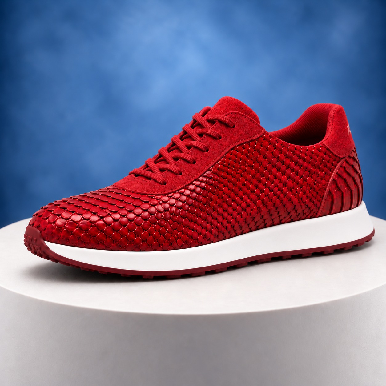 Red Serpent Runners Lureaux - Handgemaakte Nette Schoenen Voor Heren