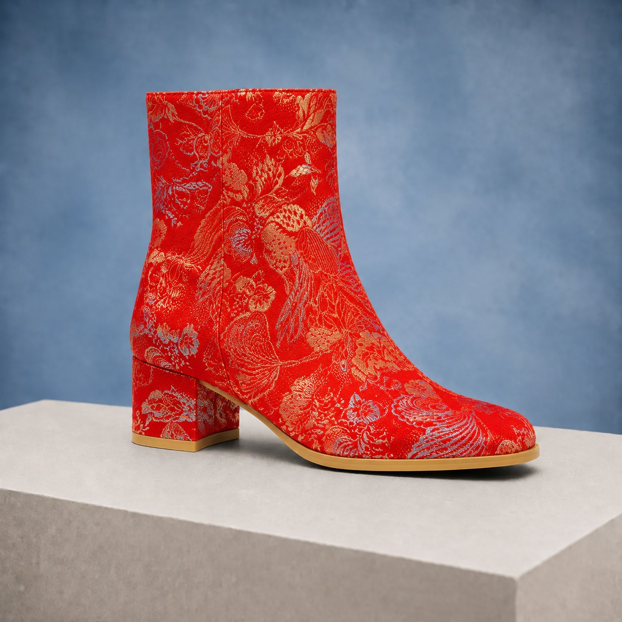 Red Shadow Lady Boot Lureaux - Handgemaakte Nette Schoenen Voor Heren