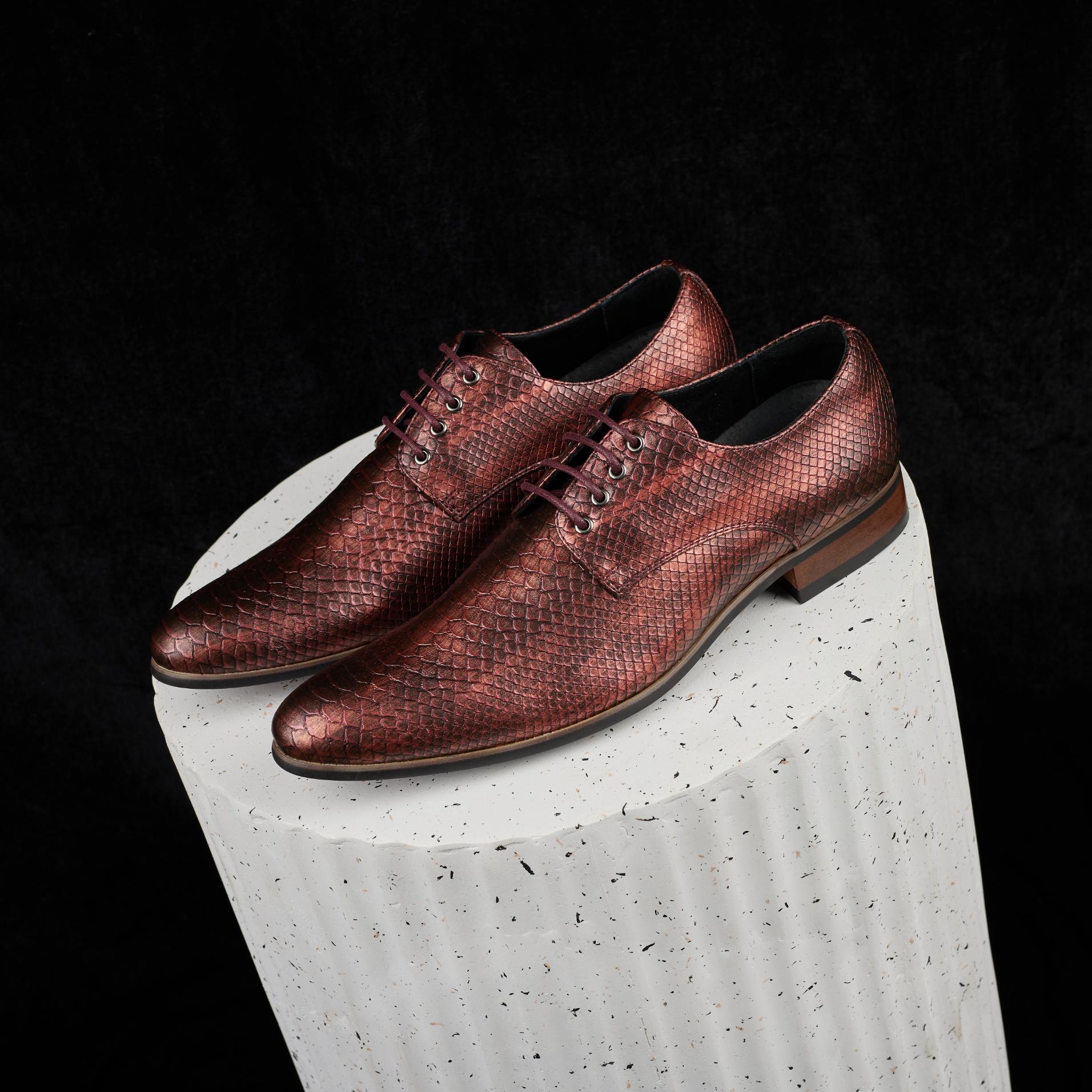 Red Viper Lureaux - Handgemaakte Nette Schoenen Voor Heren