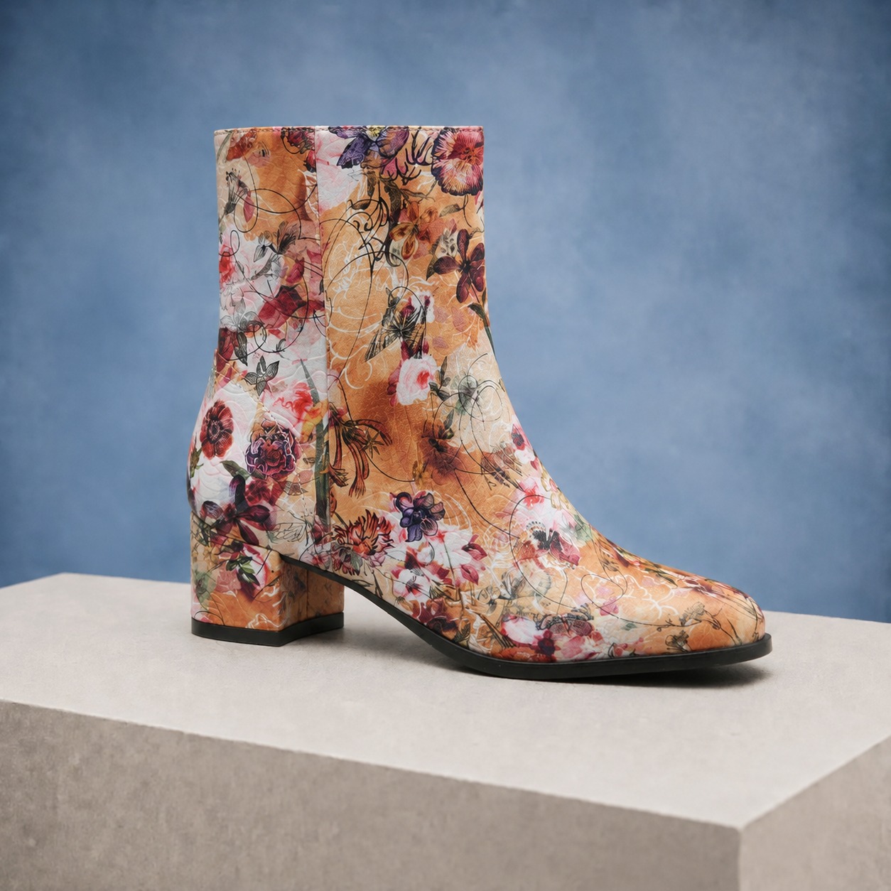 Royal Bloom Lady Boot Lureaux - Handgemaakte Nette Schoenen Voor Heren