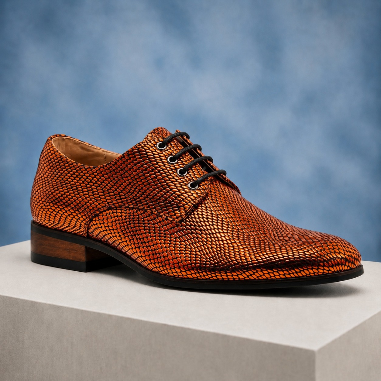 Saffron Venom Lureaux - Handgemaakte Nette Schoenen Voor Heren