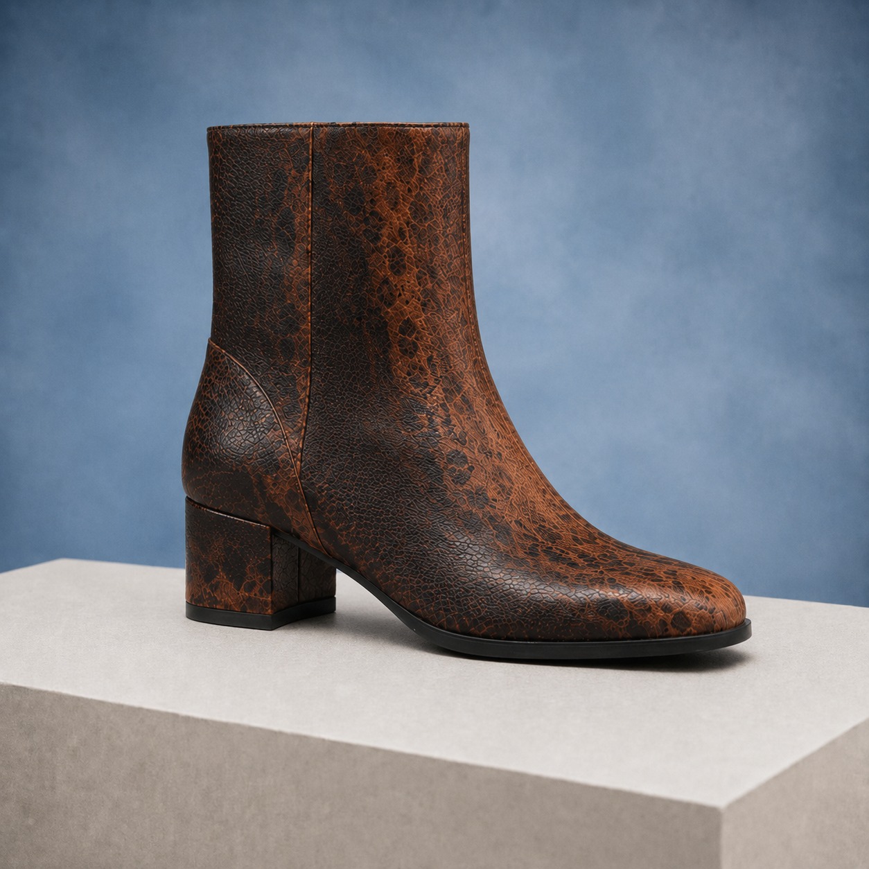 Savanna Scale Lady Boot Lureaux - Handgemaakte Nette Schoenen Voor Heren
