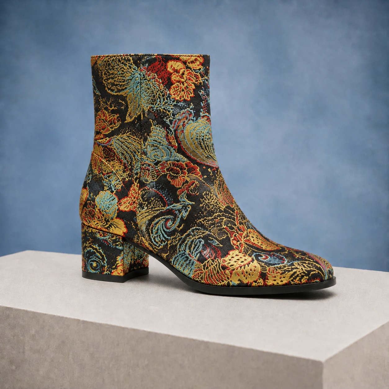 Shiny Shadow Lady Boot Lureaux - Handgemaakte Nette Schoenen Voor Heren