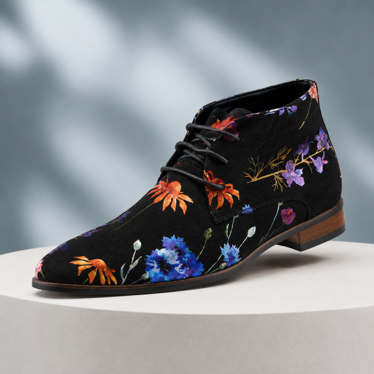 Velour Flora High Lureaux - Handgemaakte Nette Schoenen Voor Heren