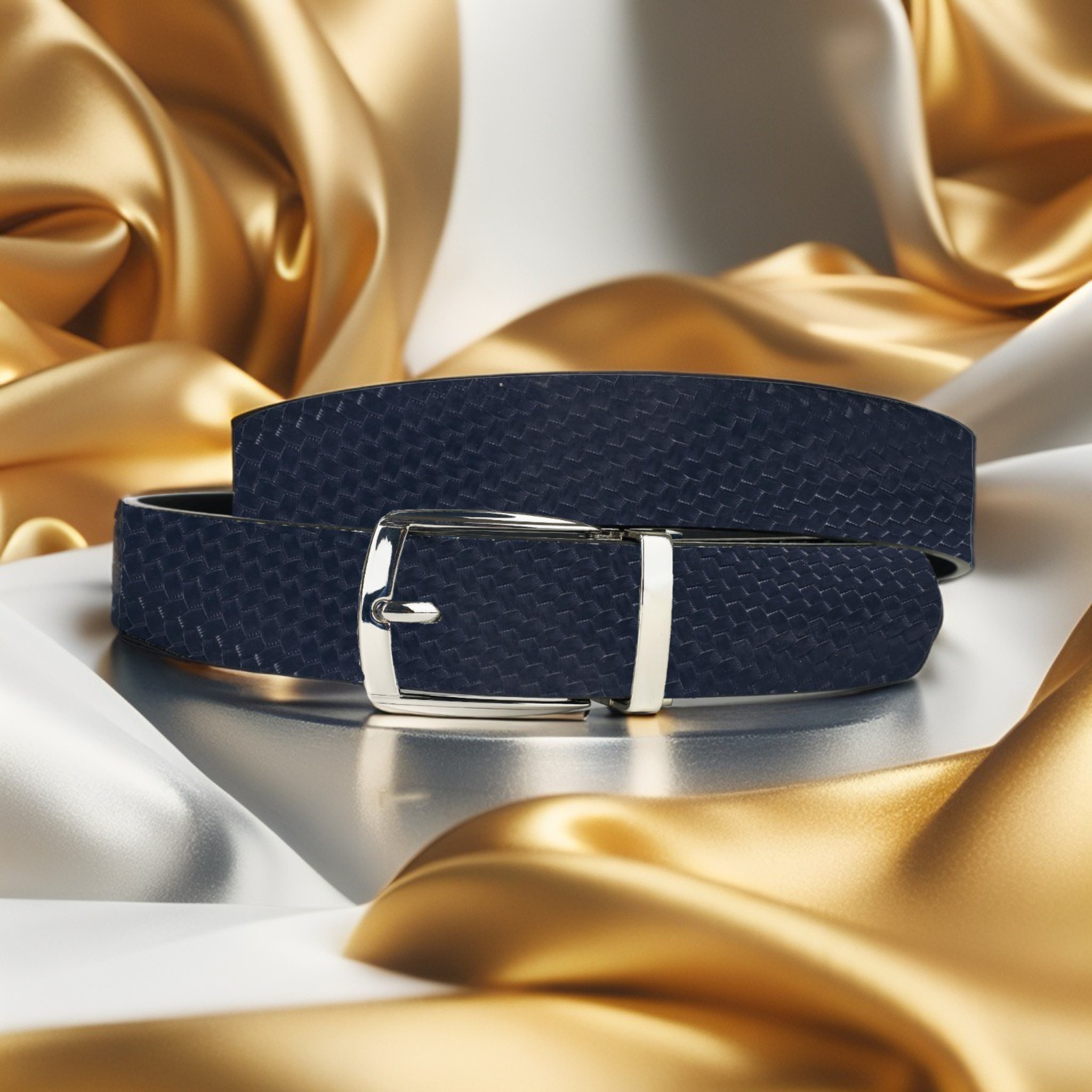 Vittorio Blue (Riem) Lureaux - Nette Riemen Voor Heren