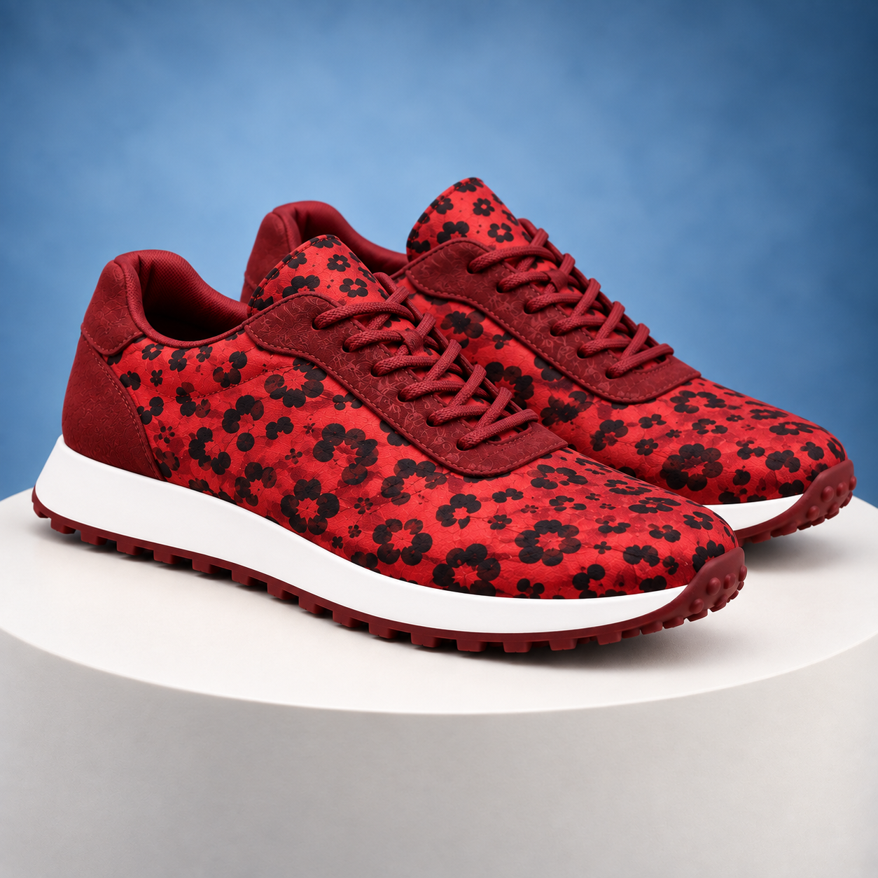 Wild Ruby Runners - MADE-TO-ORDER Lureaux - Handgemaakte Nette Schoenen Voor Heren
