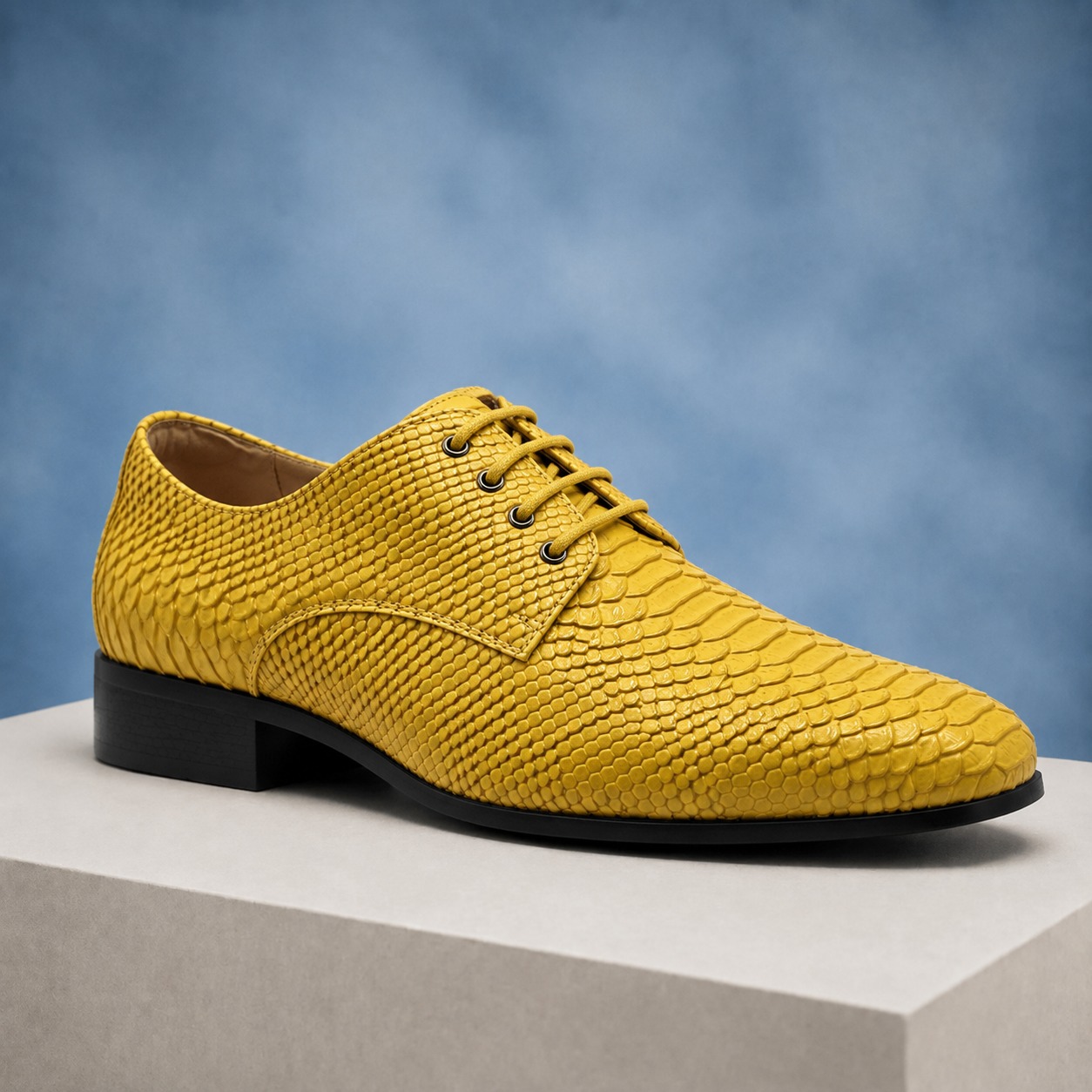 Yellow Serpent - MADE-TO-ORDER Lureaux - Handgemaakte Nette Schoenen Voor Heren